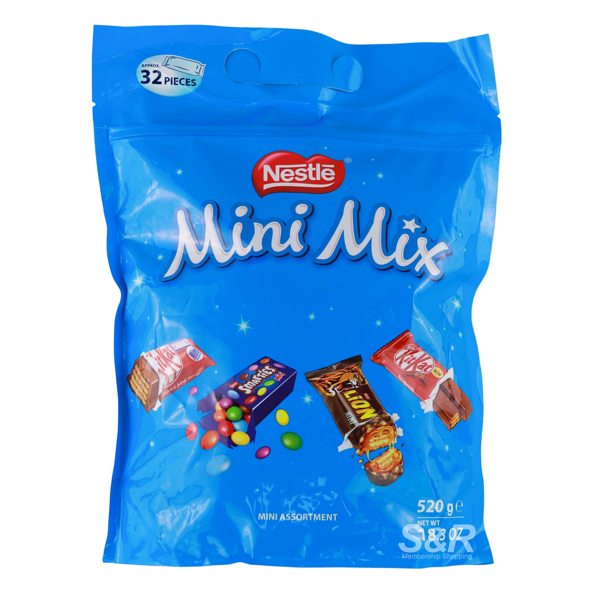 Nestle Mini Mix Chocolates 520g Nestle Mini Mix Chocolates 520g